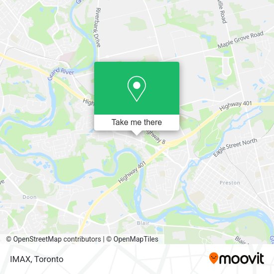 IMAX map