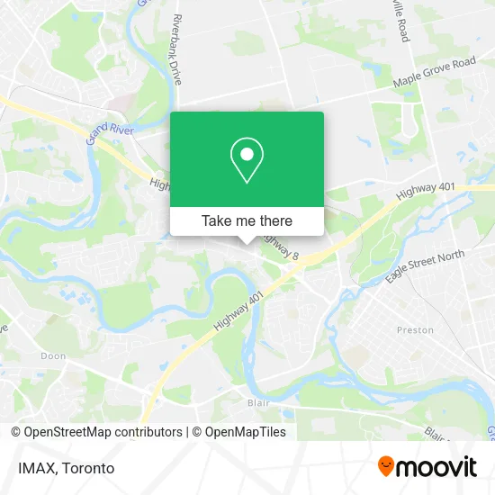 IMAX map