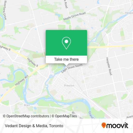 Vedant Design & Media map