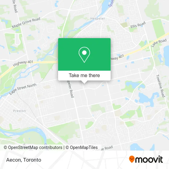 Aecon map