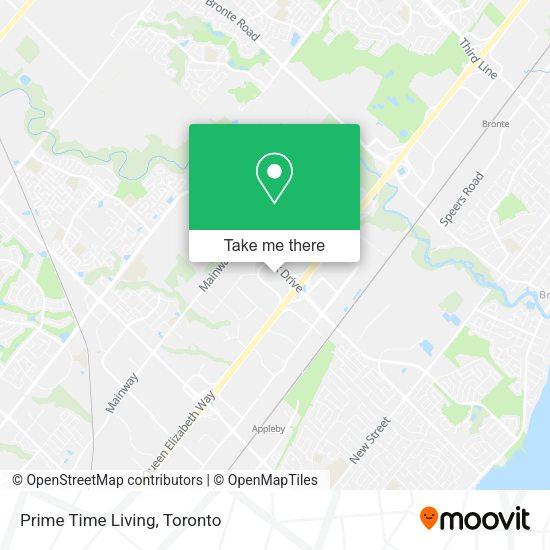 Prime Time Living map
