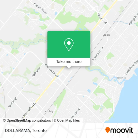DOLLARAMA map