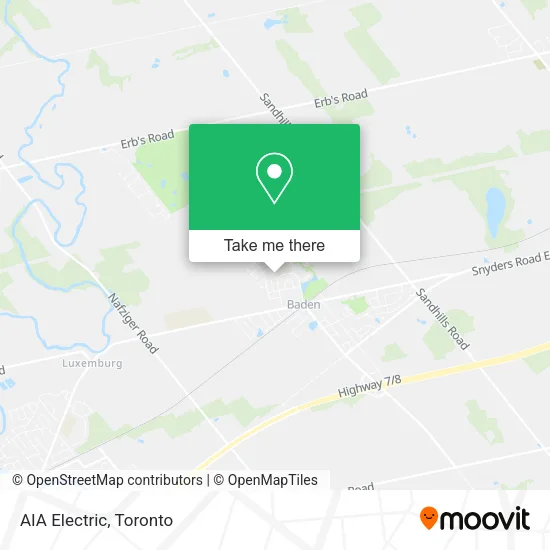 AIA Electric map