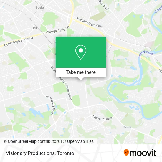 Visionary Productions map