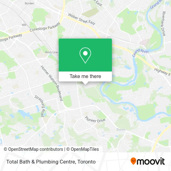 Total Bath & Plumbing Centre map