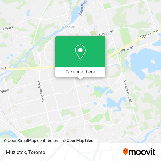 Muzictek map
