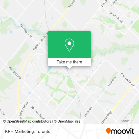 KPH Marketing map