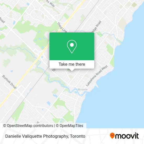Danielle Valiquette Photography map