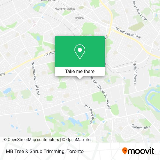 MB Tree & Shrub Trimming map
