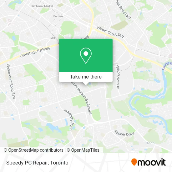 Speedy PC Repair map