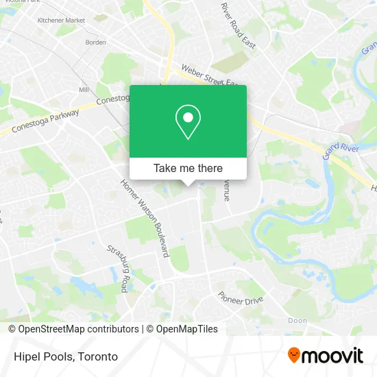 Hipel Pools map