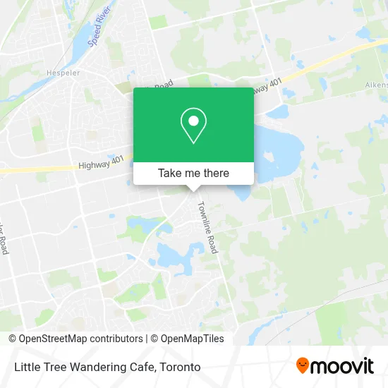 Little Tree Wandering Cafe map
