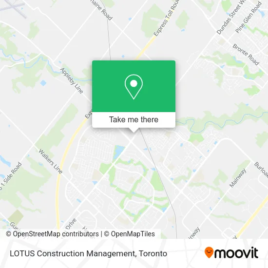 LOTUS Construction Management map