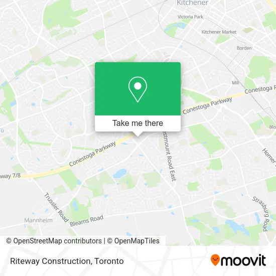 Riteway Construction map
