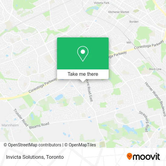 Invicta Solutions map