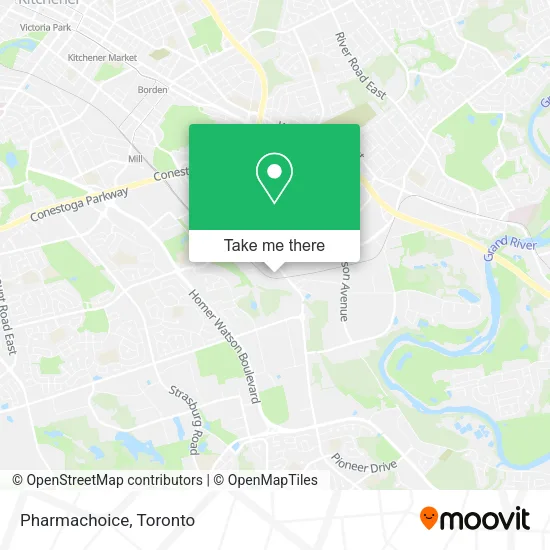 Pharmachoice map