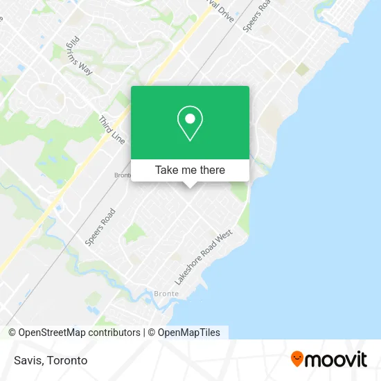 Savis map