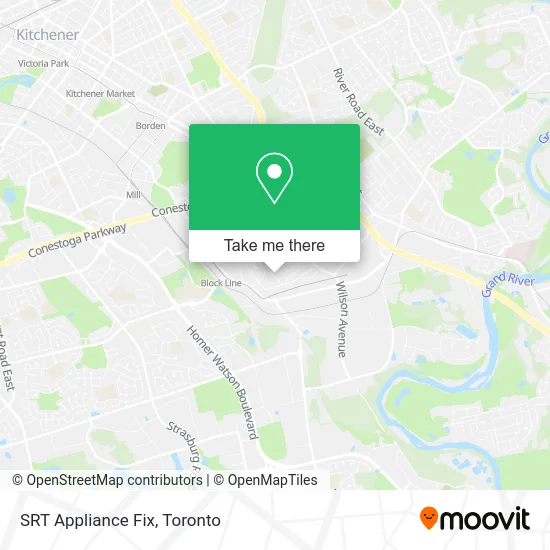 SRT Appliance Fix map