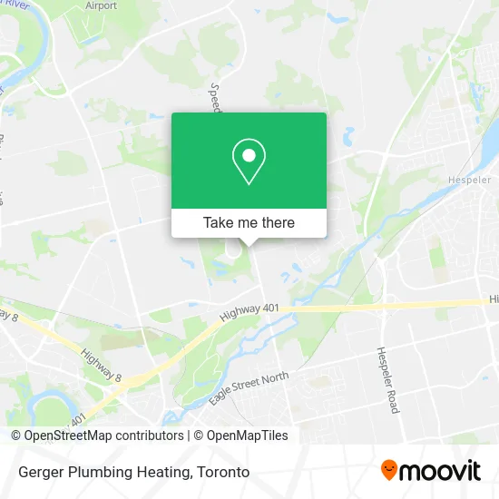 Gerger Plumbing Heating map