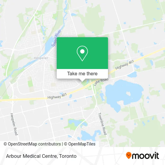 Arbour Medical Centre map