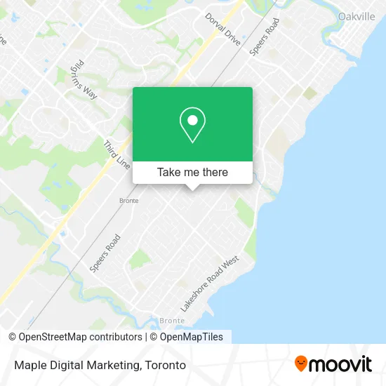 Maple Digital Marketing map