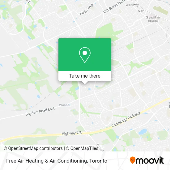 Free Air Heating & Air Conditioning map