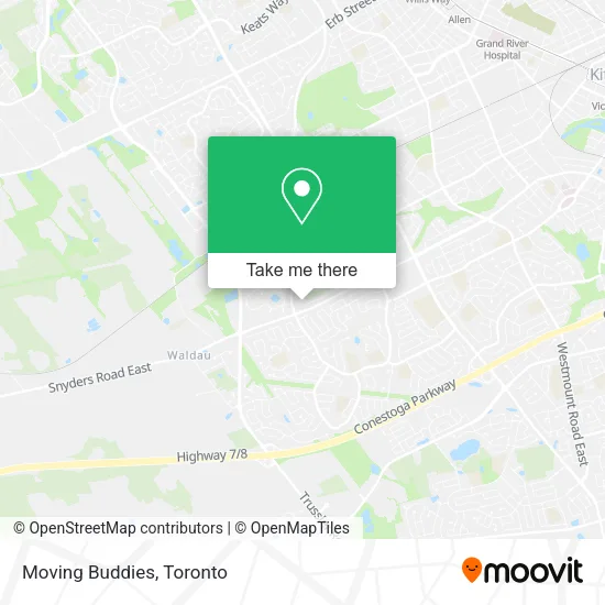 Moving Buddies map