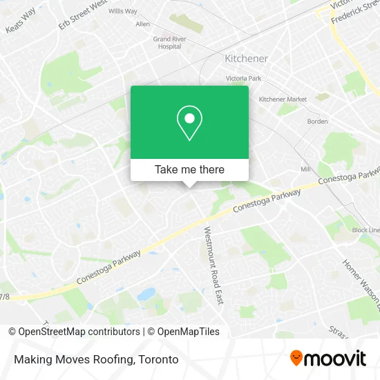 Making Moves Roofing map