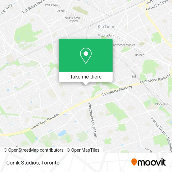 Conik Studios map