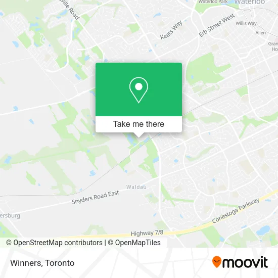 Winners map