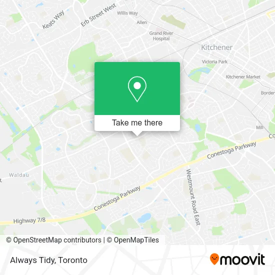 Always Tidy map