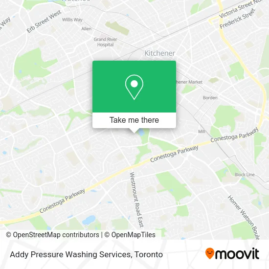 Addy Pressure Washing Services map