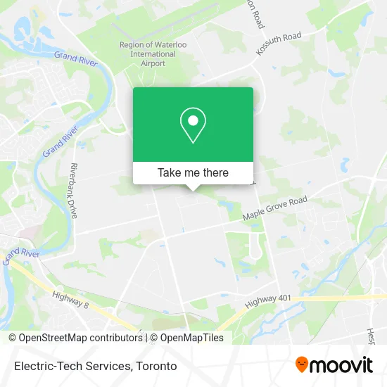 Electric-Tech Services map