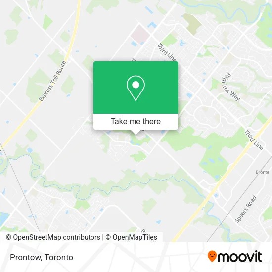 Prontow map