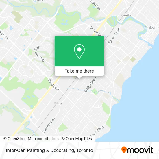 Inter-Can Painting & Decorating map