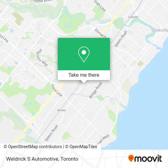 Weldrick S Automotive map