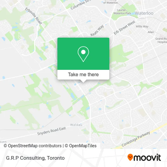 G.R.P Consulting map