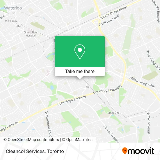 Cleancol Services map
