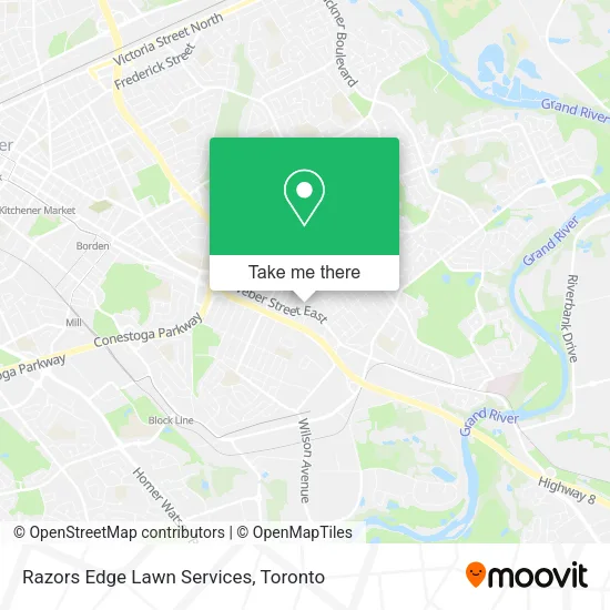 Razors Edge Lawn Services map