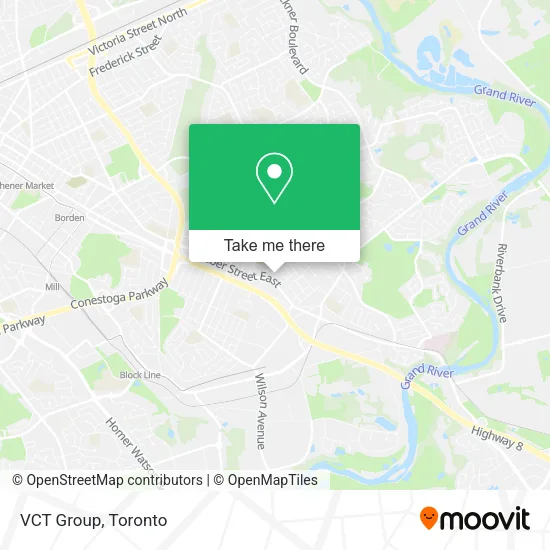 VCT Group map