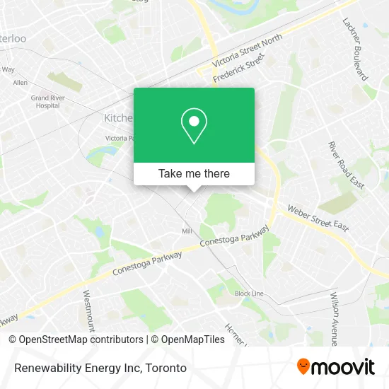 Renewability Energy Inc map
