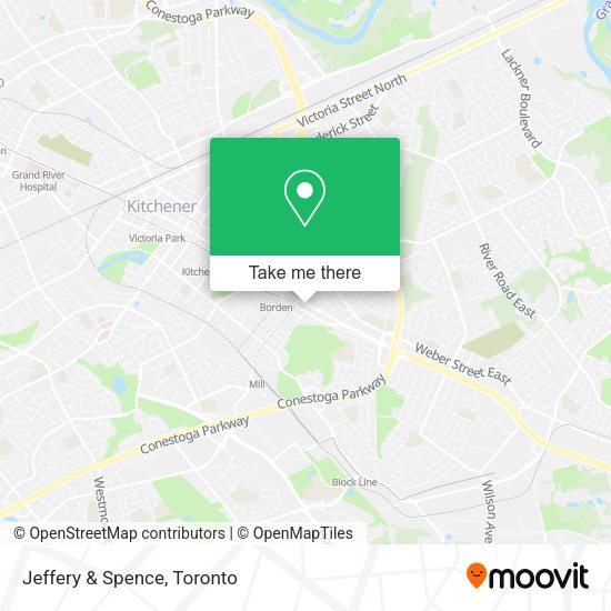 Jeffery & Spence map