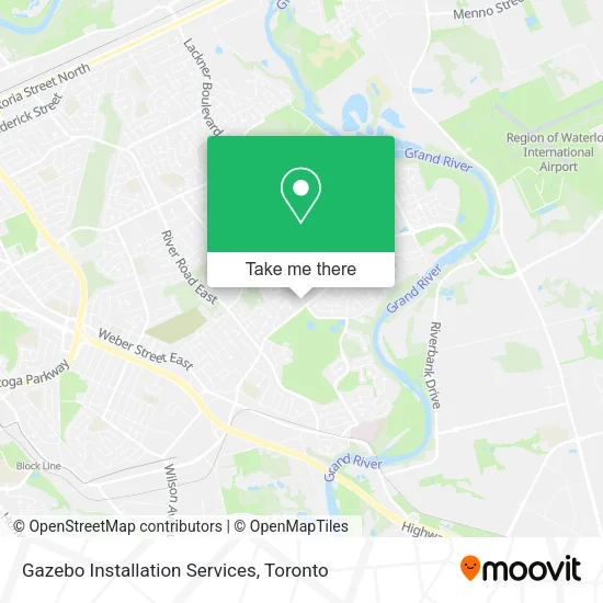Gazebo Installation Services map
