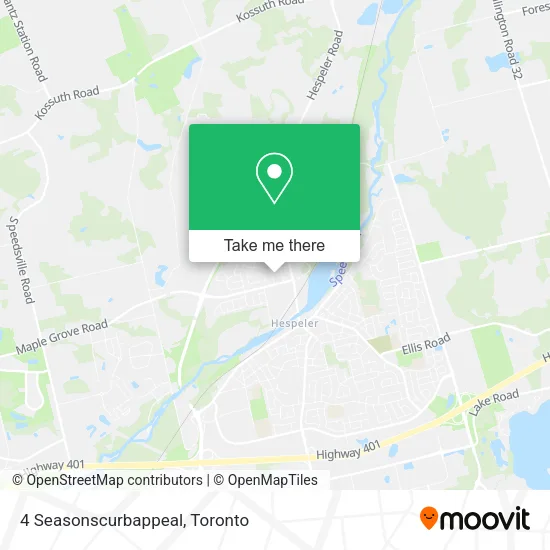 4 Seasonscurbappeal map