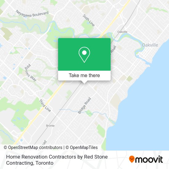 Home Renovation Contractors by Red Stone Contracting map