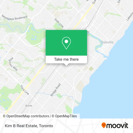 Kim B Real Estate map