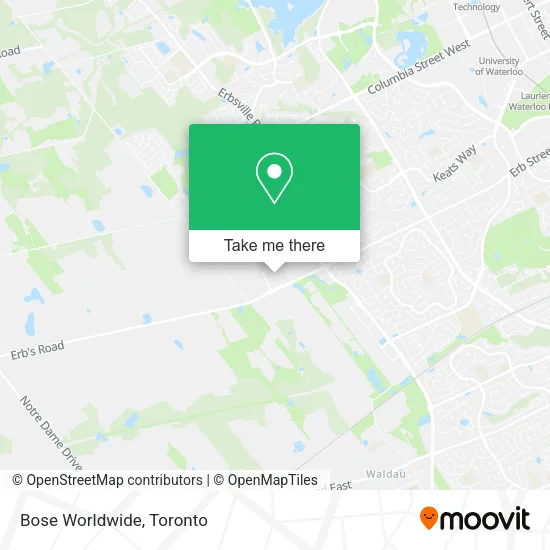 Bose Worldwide map