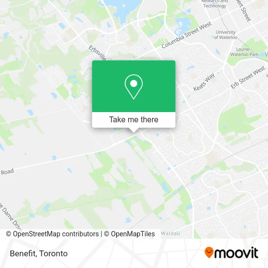 Benefit map