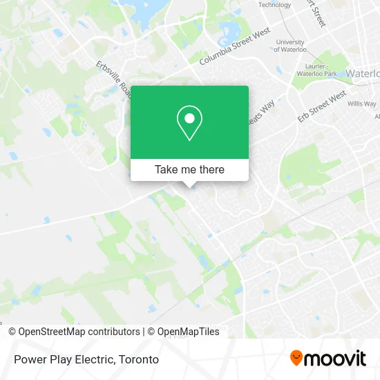 Power Play Electric map
