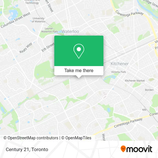 Century 21 map